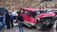 تصادف سنگین در  محور ایلام به اسلام آباد غرب+ویدئو 