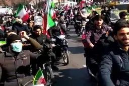  موتورسوارانی که شعار مرگ برروحانی سردادند شناسایی شدند