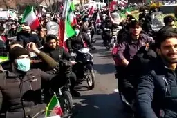  موتورسوارانی که شعار مرگ برروحانی سردادند شناسایی شدند