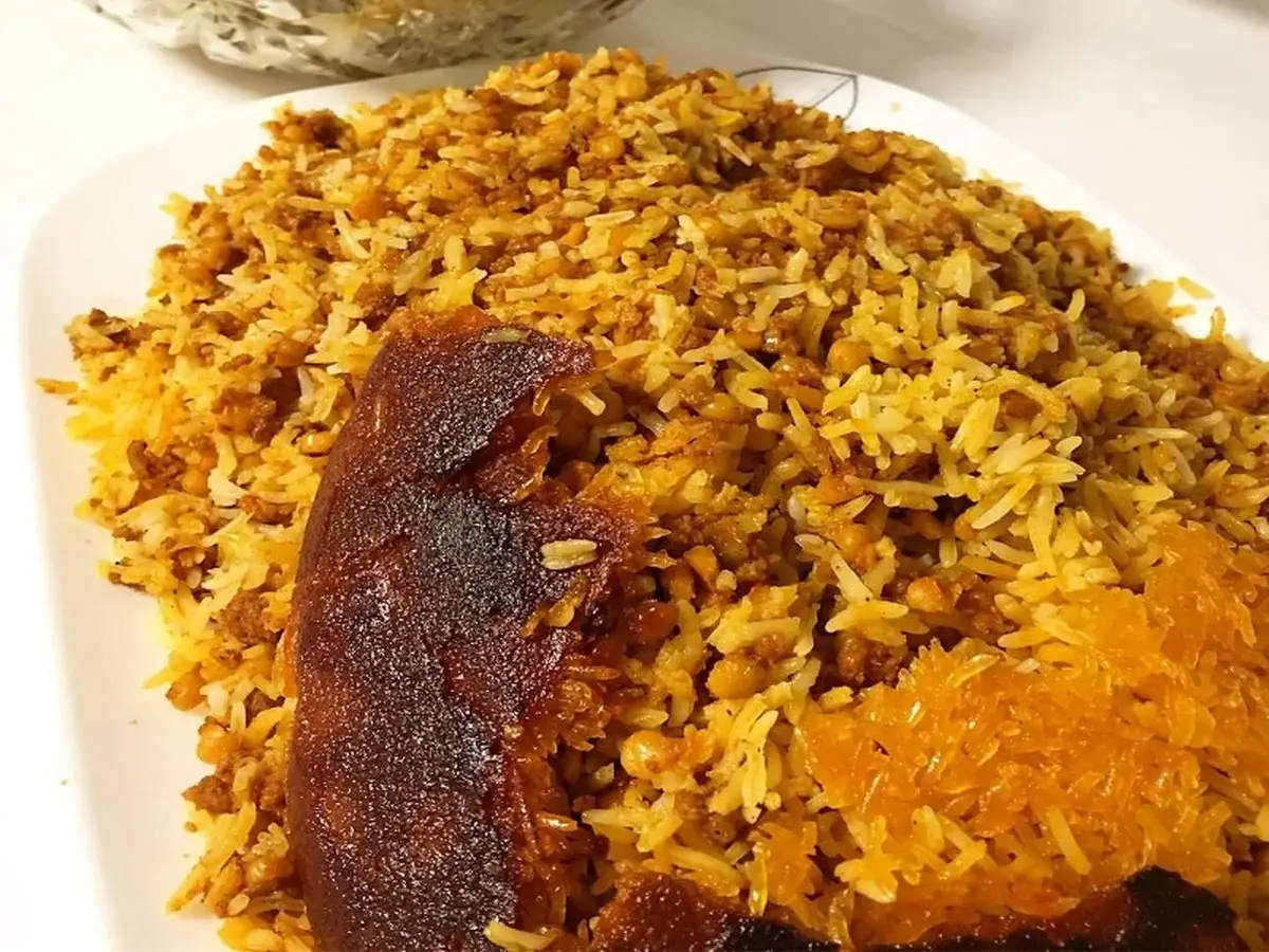 برای ناهار قیمه لاپلو با گوشت چرخ کرده درست کن  | طرز تهیه قیمه لاپلو با گوشت چرخ کرده به ۲ روش دمی و آبکش
