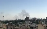 
آتش سوزی وسیع یکی از کارخانه های غرب تهران +فیلم