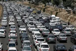 ترافیک سنگین در محورهای کندوان و هراز 