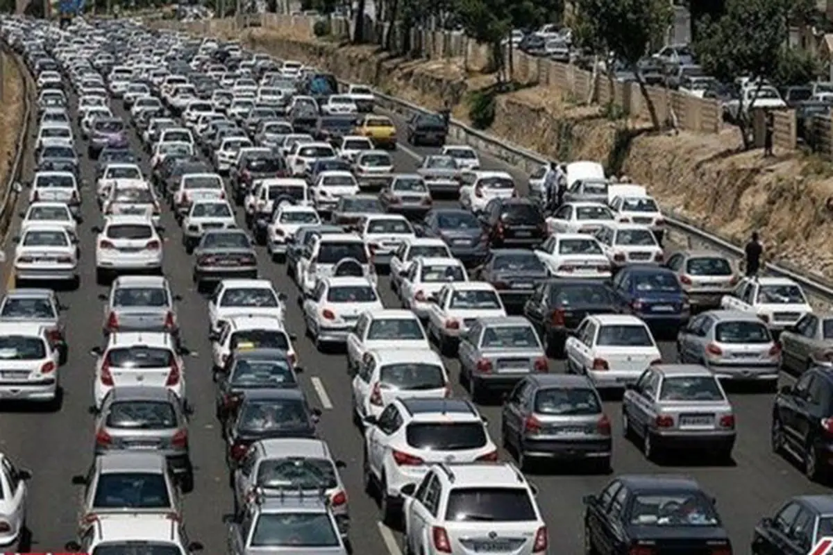 
ترافیک نیمه سنگین در آزادراه تهران-کرج
