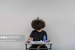 تصاویری از کنکور که تا امروز ندیده اید!| عکس های کنکور گروه آزمایش هنر 1400 را ببینید