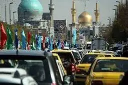 حضور زائران در مشهد ۵ میلیونی شد