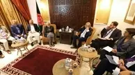 دیدار هیئت مذاکره‌کننده دولت افغانستان با خلیل‌زاد