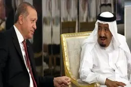 
گفت‌وگوی تلفنی اردوغان و پادشاه سعودی پس از یک سال و نیم
