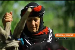 روسری که حدود ۳۰۰۰ سال قدمت دارد + ویدئو