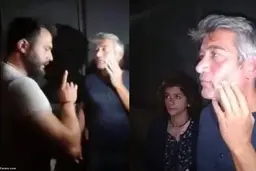 وزیر انرژی لبنان  کتک خورد + ویدئو