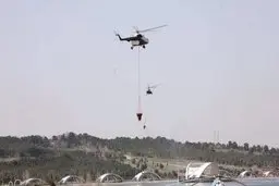 مردم تهران از پرواز بالگردها نگران نشوید | مانور امنیتی است 