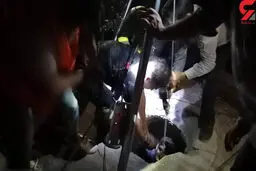 معجزه در عمق چاه 8 متری