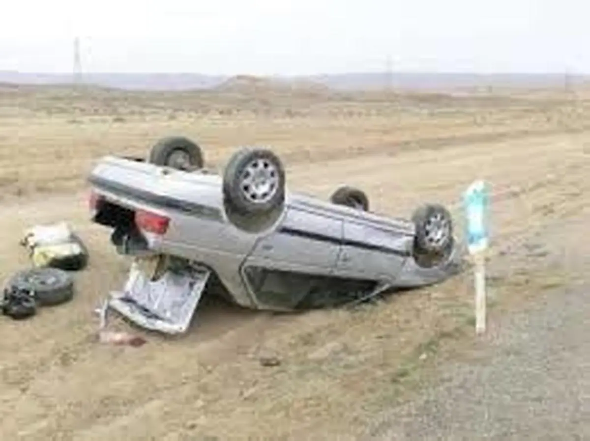 واژگونی خودروی حامل اتباع افغان در کرمان+ویدئو
