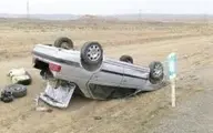 واژگونی خودروی حامل اتباع افغان در کرمان+ویدئو
