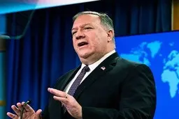 واکنش پمپئو به فایل صوتی ظریف|  پمپئو: از ظریف بپرسید!