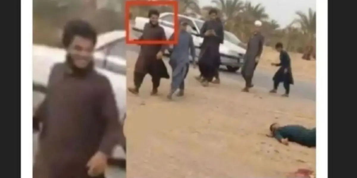 مردی که به نیروهای زخمی‌ِ پلیس می‌خندید، دستگیر شد | به اتهام هتک‌حرمت به پلیس دستگیر شد +تصویر