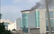شعله های آتش به مراکز تجاری عربستان رسید+ویدئو