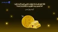 امنیت با طلا ؛ درخشش با بیت کوین