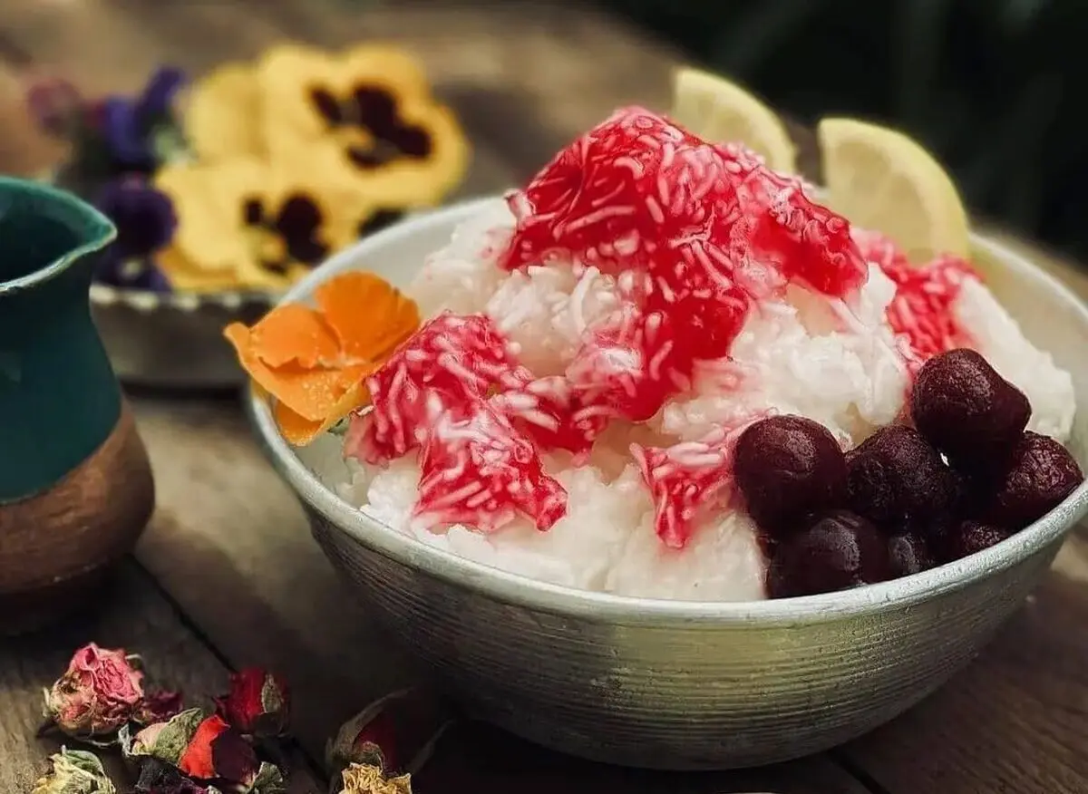 طرز تهیه فالوده شیرازی خنک | راز درست کردن فالوده شیرازی  مناسب این فصل