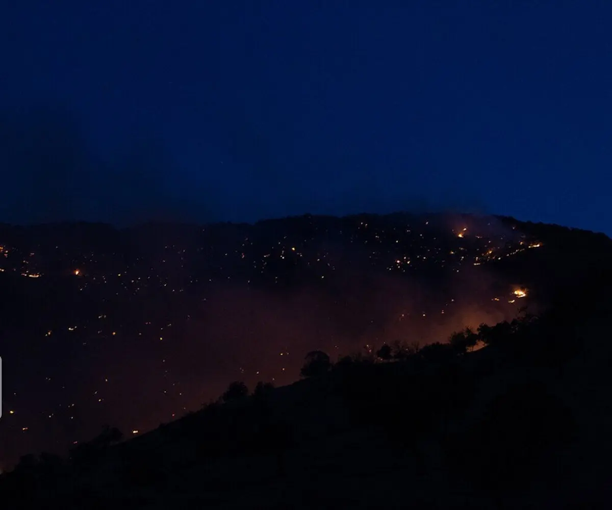  آتش سوزی  |  منابع طبیعی و آبخیزداری اندیکا در مراتع و جنگل ها در سه منطقه شعله ور شد
