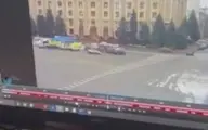 لحظه انفجار وحشتناک در میدان آزادی خارکف+ویدئو