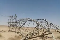دو خط انتقال برق در دیالی عراق هدف قرار گرفت