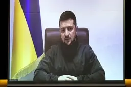 زلنسکی: نیروهای روسیه در حال خارج شدن از شمال اوکراین هستند