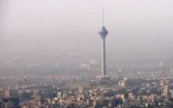 هوای تهران برای گروه های حساس آلوده شد !