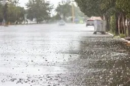 چابهار سومین شهر پرباران جهان در ۲۴ ساعت گذشته 