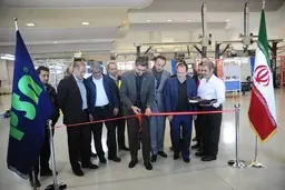 افتتاح خط تولید سنگ توپی بلبرینگ ۴۰۵ 