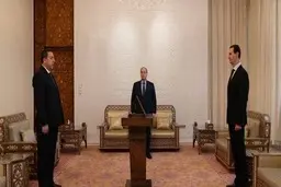 در ایران سفیر جدید سوریه معرفی شد 