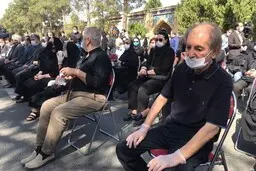 تصویر | خاکسپاری محمد علی کشاورز 