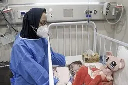 افزایش ۲ برابری مراجعه کودکان کرونایی به بیمارستان‌ها در پیک پنجم