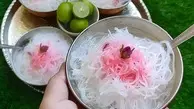خودت توی خونه  فالوده شیرازی درست کن، خیلی راحته | طرز تهیه فالوده شیرازی خوشمزه و مخصوص به روش بازاری + نکات مهم