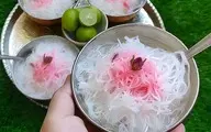 خودت توی خونه  فالوده شیرازی درست کن، خیلی راحته | طرز تهیه فالوده شیرازی خوشمزه و مخصوص به روش بازاری + نکات مهم