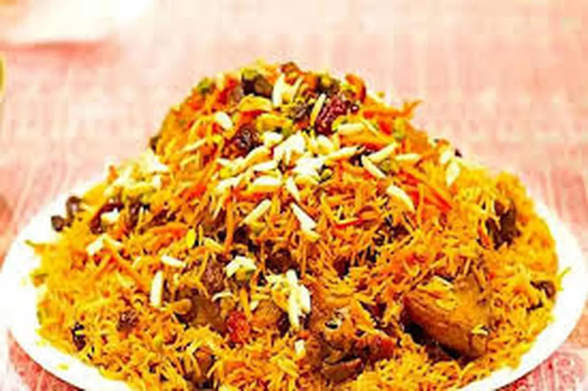 طرز تهیه کشمش‌پلو مجلسی غذای قدیمی ایرانی+ویدئو