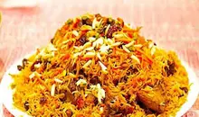 طرز تهیه کشمش‌پلو مجلسی غذای قدیمی ایرانی+ویدئو