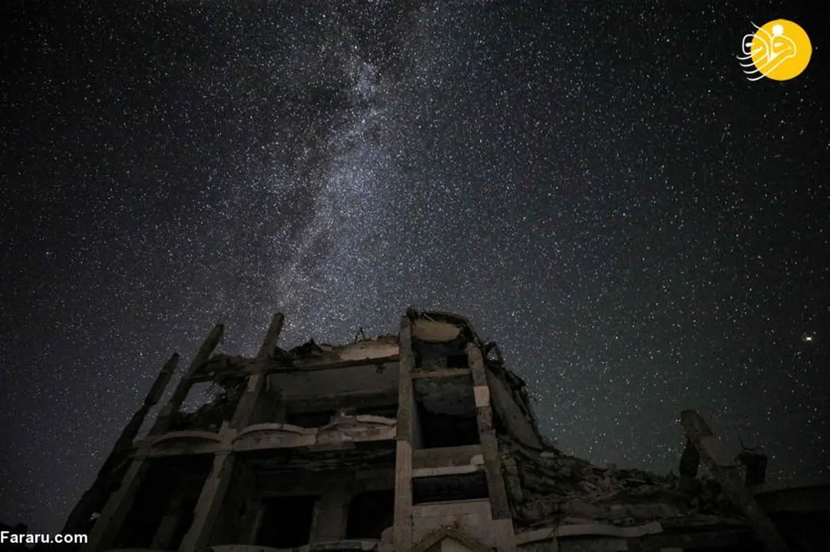  ویرانی های شدید در زمین و کهکشان راه شیری + عکس