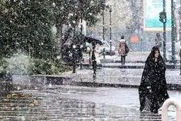  هواشناسی |  بارش باران و برف درتهران 