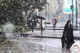  هواشناسی |  بارش باران و برف درتهران 