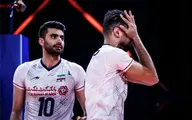 حذف غفور و عبادی‌پور از ترکیب والیبال ایران برای بازی با هلند 