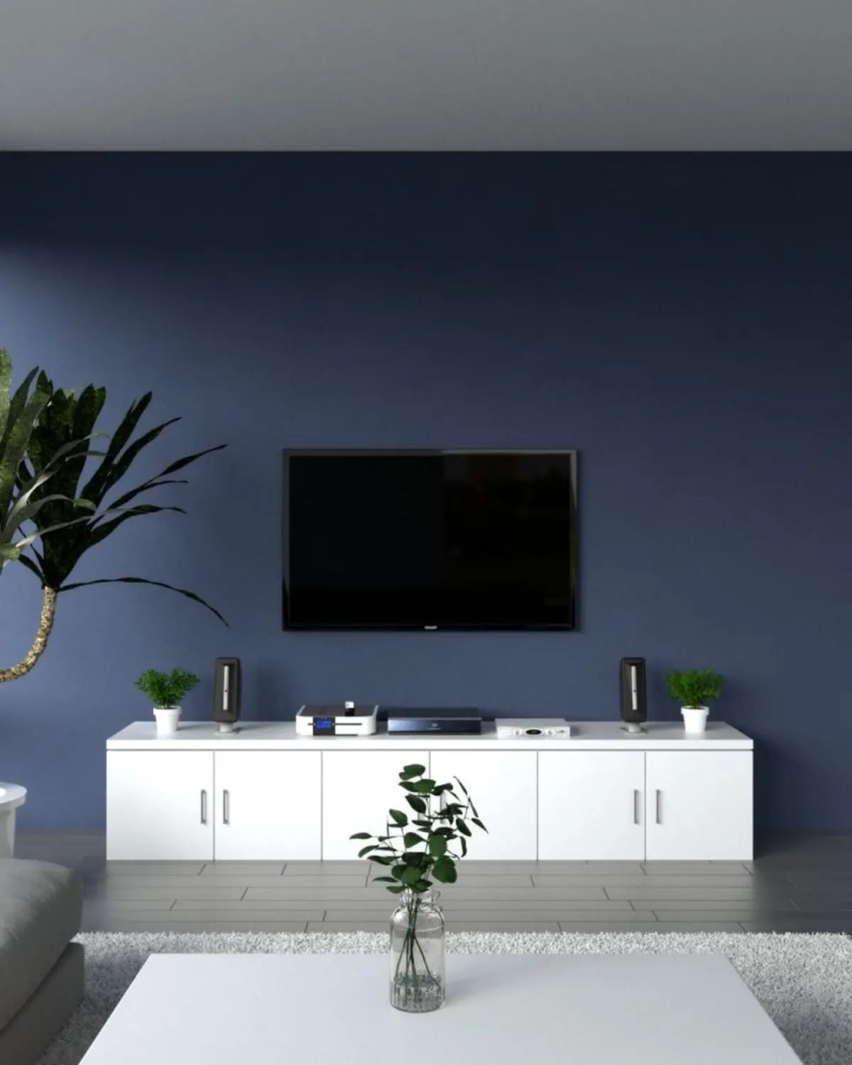 بهترین رنگ برای دیوار پشت تلویزیون چیست؟ | 7 ایده فوق‌العاده برای تغییر دکوراسیون 