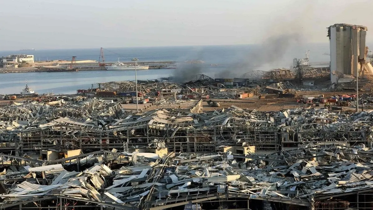  در انفجار بندر بیروت ۷۰ هزار خانه آسیب دیده‌اند
