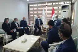 ملاقات وزیر نیرو با رییس بانک مرکزی عراق