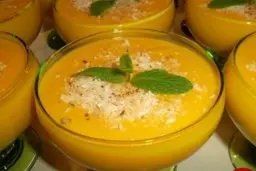 این دسر مخصوص آدم های ضعیفه تا جون بگیرند! | طرز تهیه دسر کدو حلوایی +ویدئو