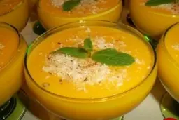 این دسر مخصوص آدم های ضعیفه تا جون بگیرند! | طرز تهیه دسر کدو حلوایی +ویدئو