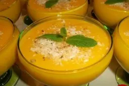 این دسر مخصوص آدم های ضعیفه تا جون بگیرند! | طرز تهیه دسر کدو حلوایی +ویدئو