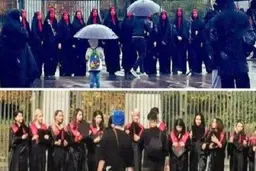 واکنش کیهان به عکس یادگاری بدون حجاب در برابر دانشگاه تهران: ماله کشان ظاهراً مسلمان در حال حساسیت‌زدایی از منکرات هستند