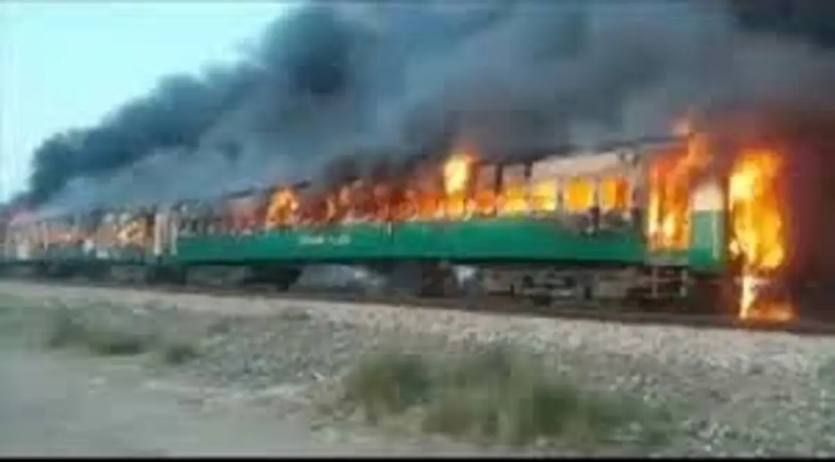 ‎حادثه برای قطار «بافق - بندرعباس»
