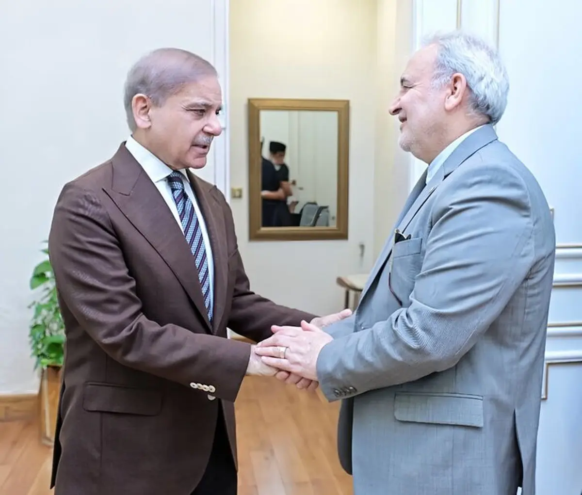 دیدار سفیر ایران با شهباز شریف درباره وضعیت منطقه