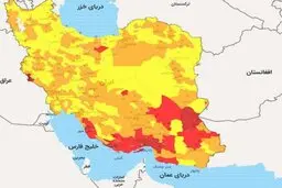 گسترش شهرهای قرمز کرونا از جنوب به سمت مرکز کشور | زنگ خطری برای بروز موج پنجم بیماری